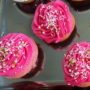 Mini Cupcake de Fresa